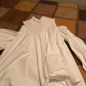 Cold shoulder blouse